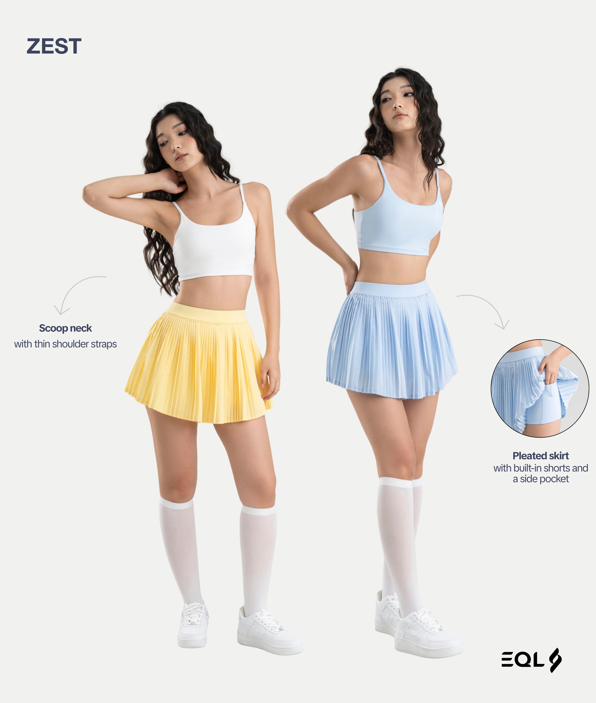 Zest - Yellow / White