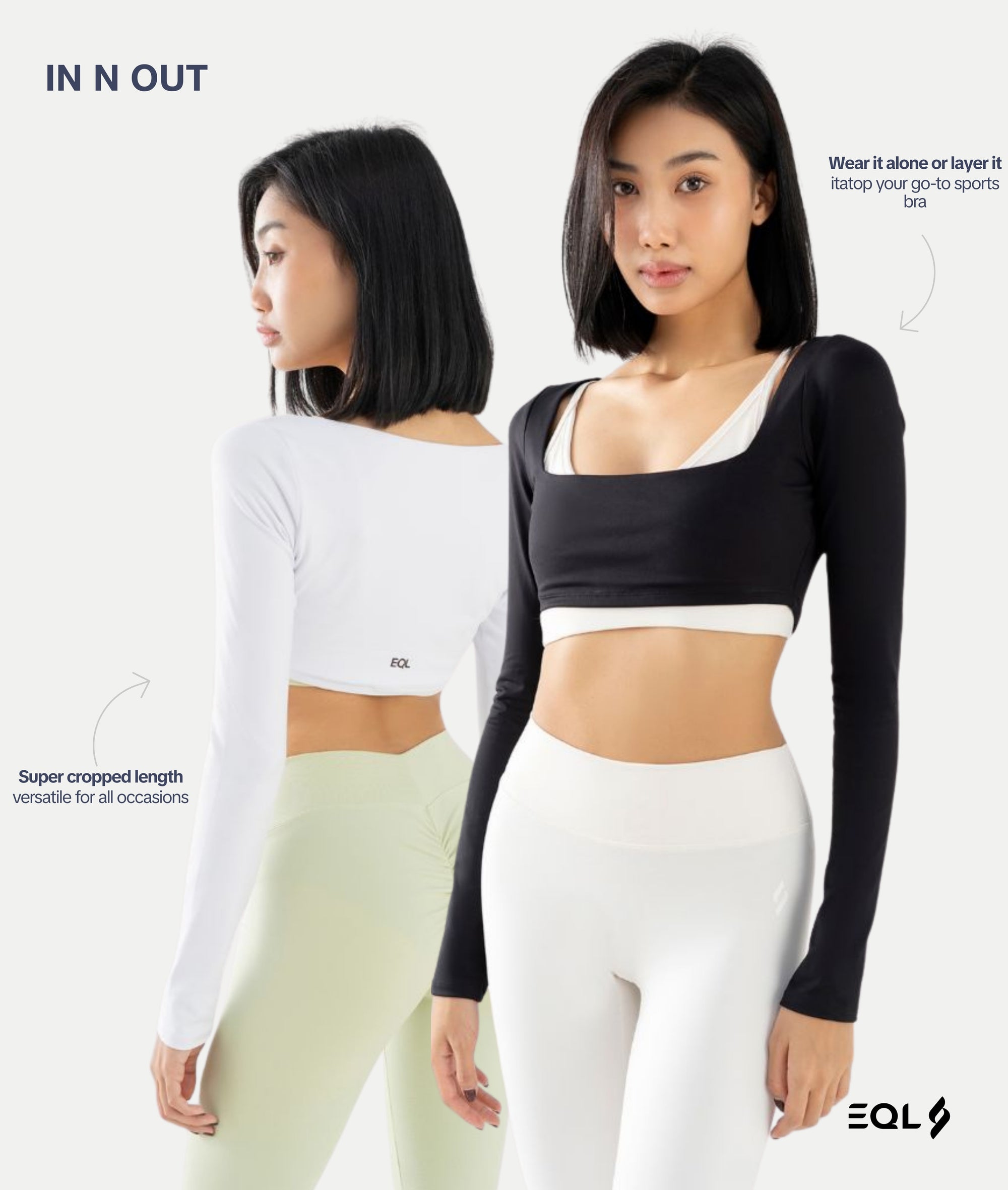 In n Out Top - Black