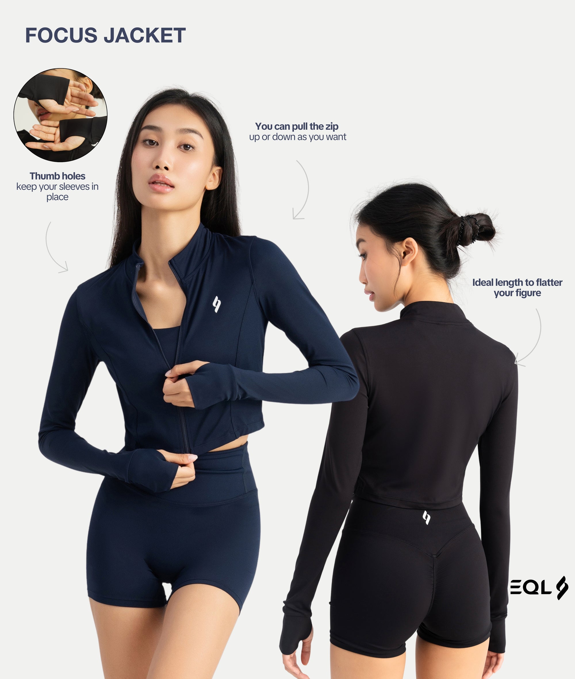 Focus Jacket - Navy