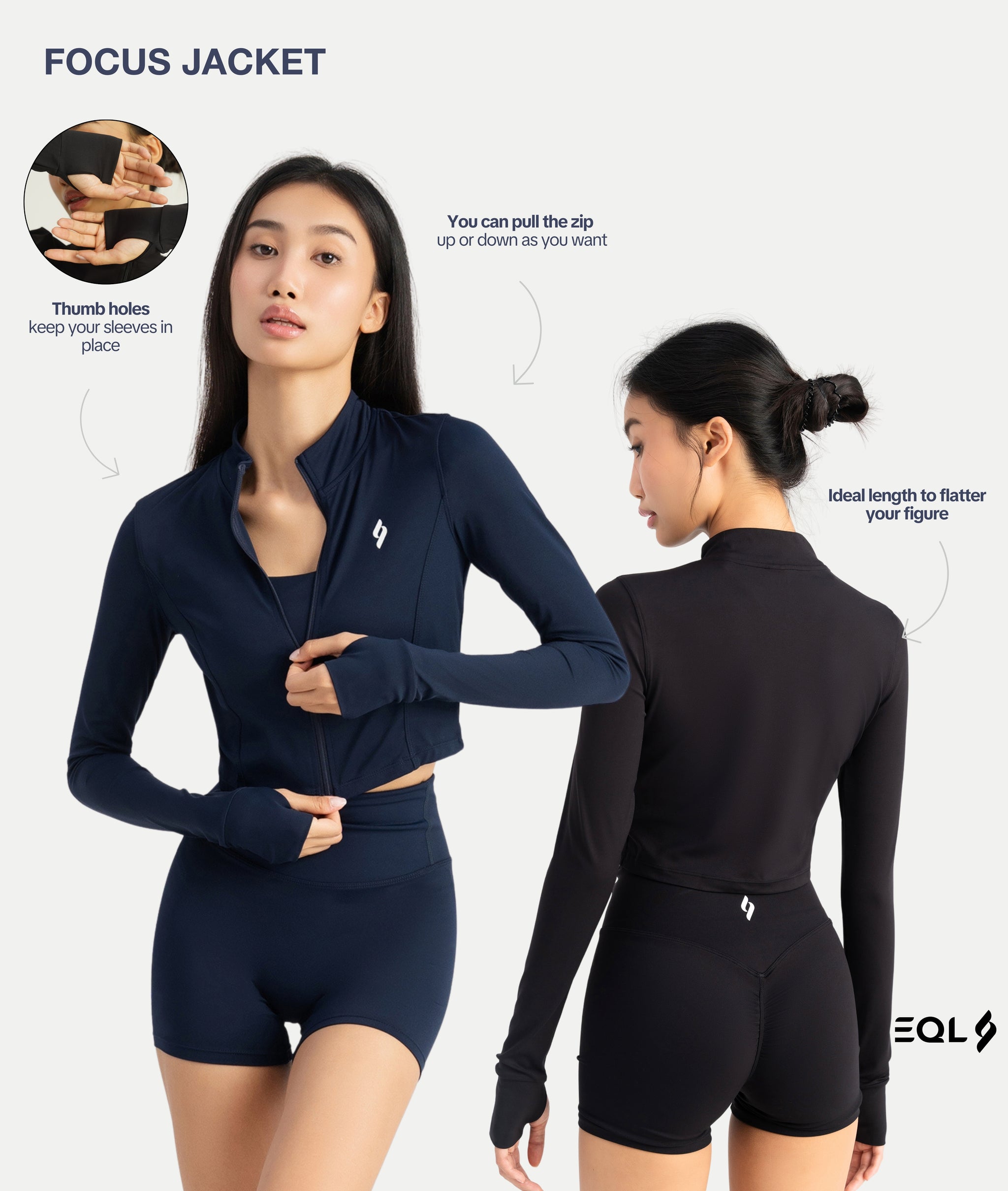 Focus Jacket - Navy