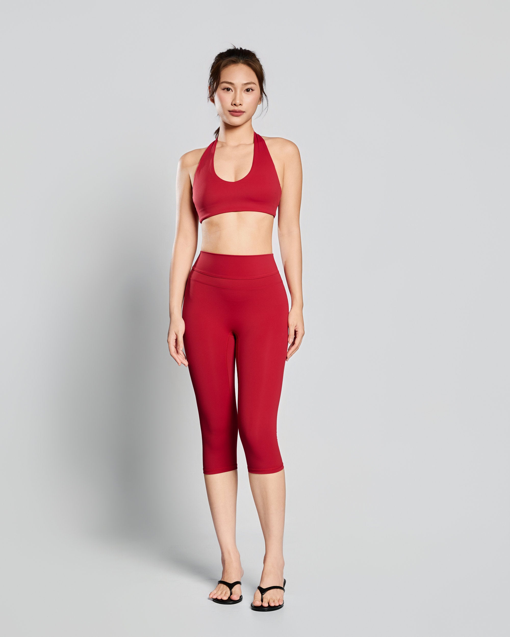 Celebré Capri Leggings - Strawberry