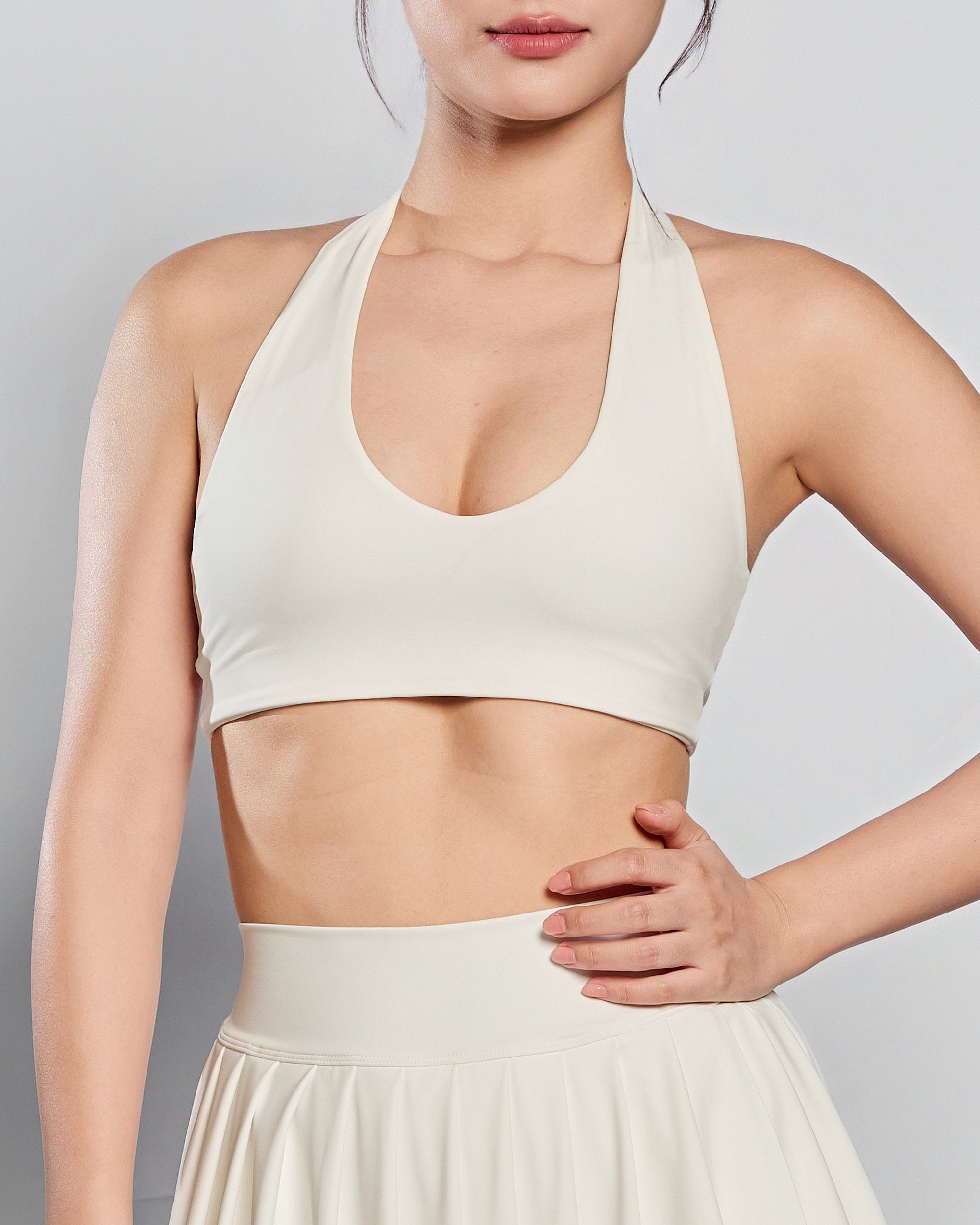 Celebré Halter Bra - Snow