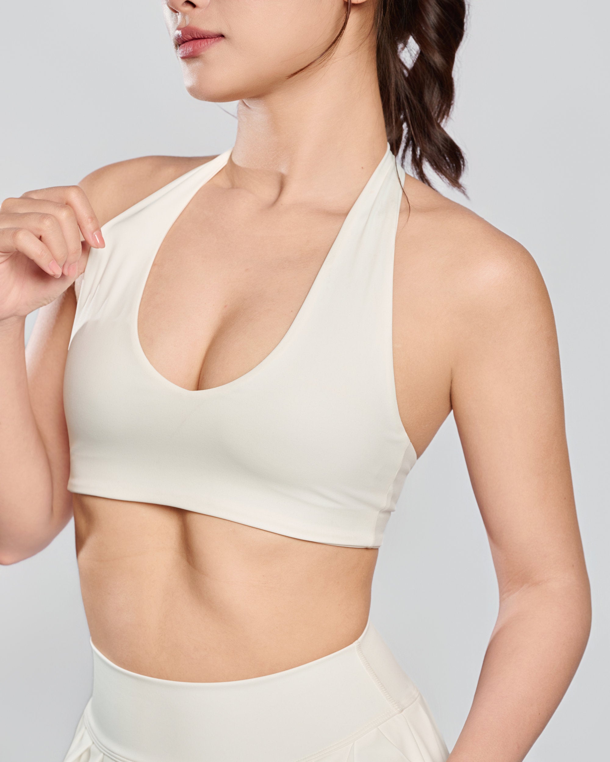 Celebré Halter Bra - Snow