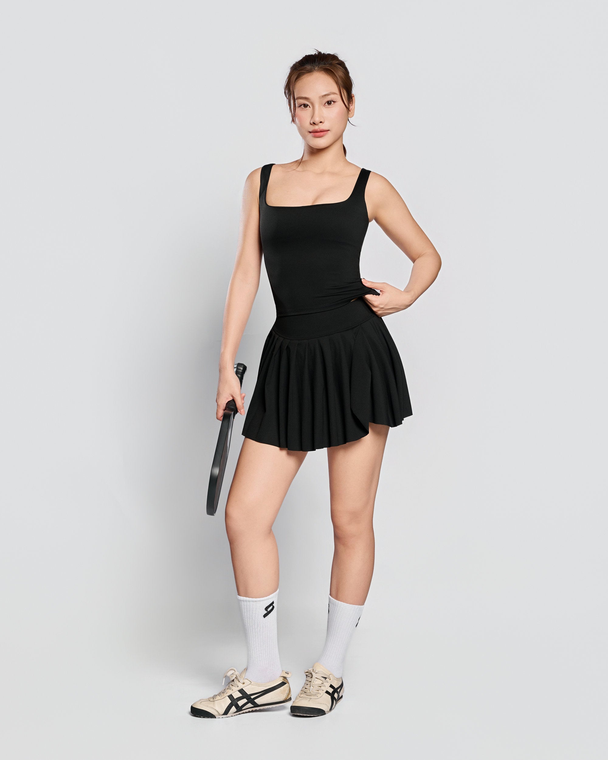 Celebré Slit Skirt - Black